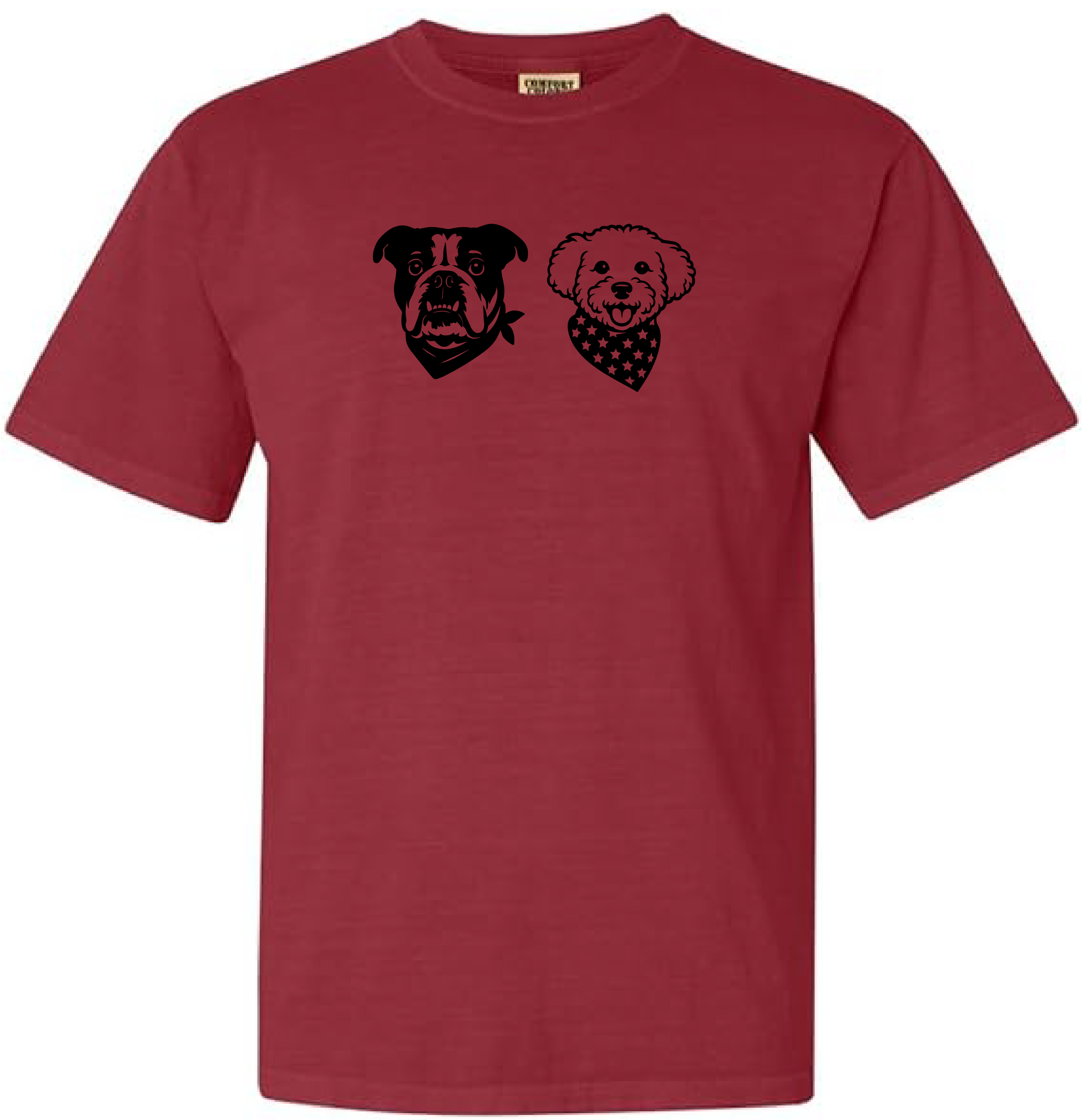 Your Best Furriend's Shirt in Crimson