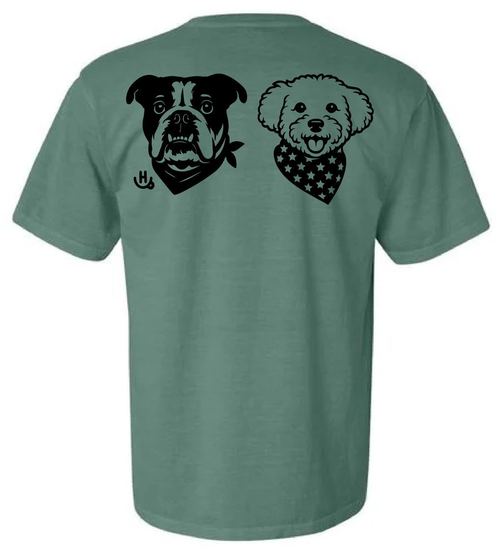 Your Best Furriend's Shirt in Green
