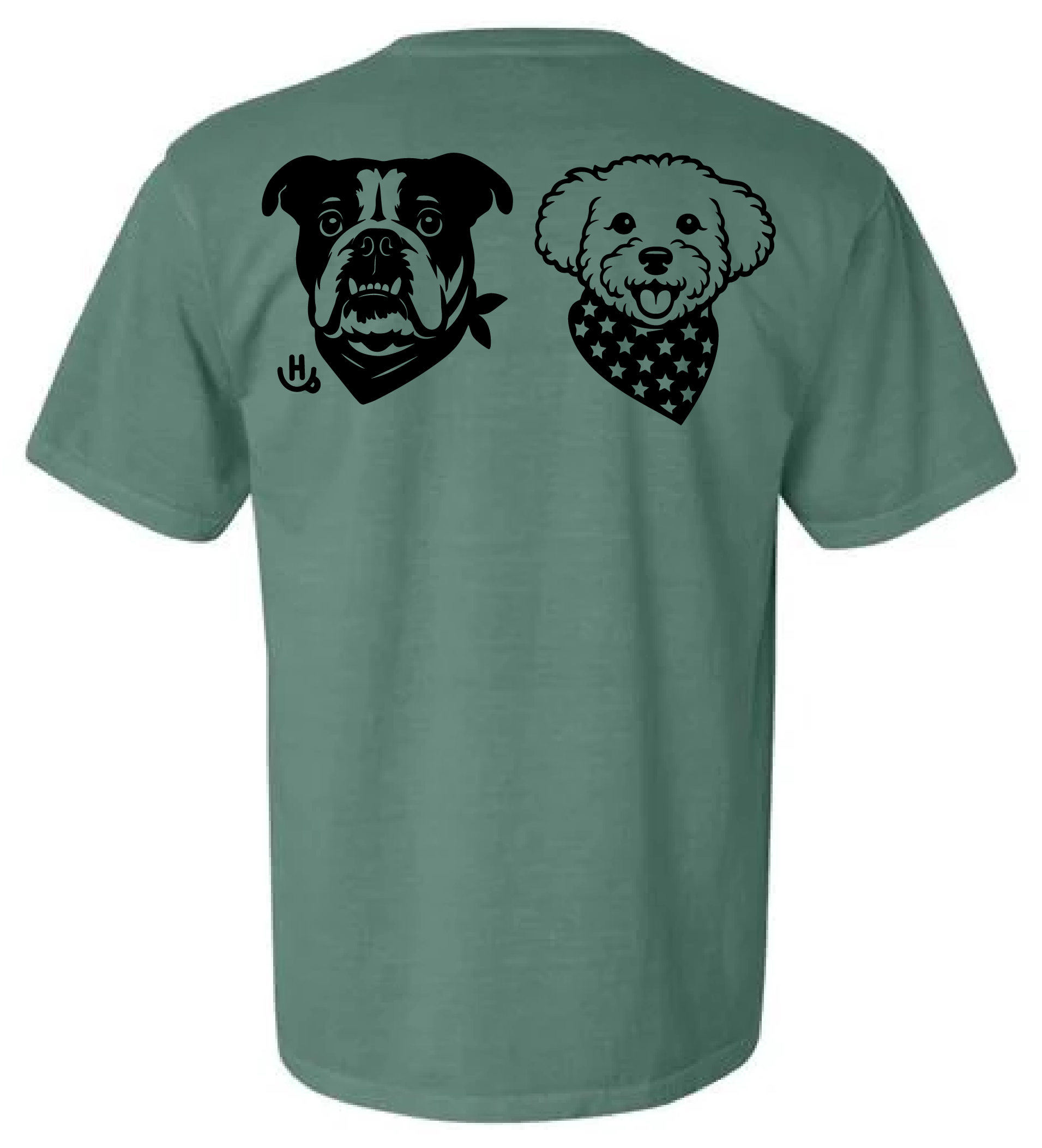 Your Best Furriend's Shirt in Green